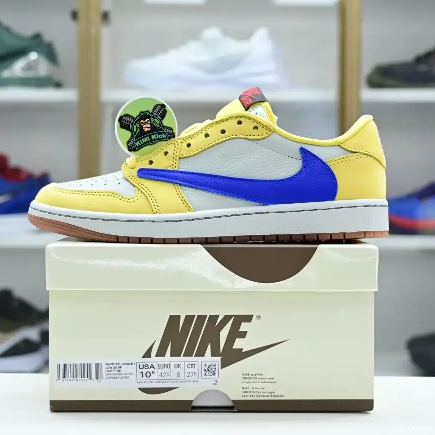 Canary 1Low Travis x Kimikick Scott Jordan Jordan Air 0717